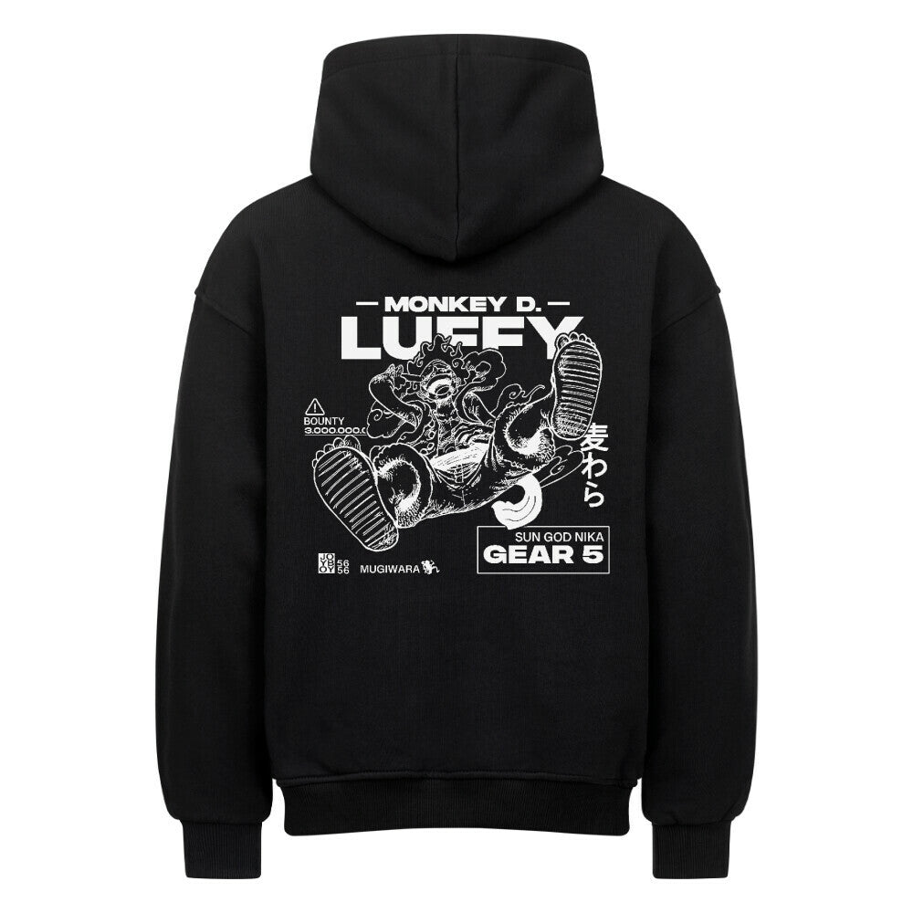 gear 5 hoodie – 4Yonkos filter__riding_style_offroad_mountain Designed by Otaku Der Backupmechanismus von Home Farbe:grau (GUNMETAL GREY)